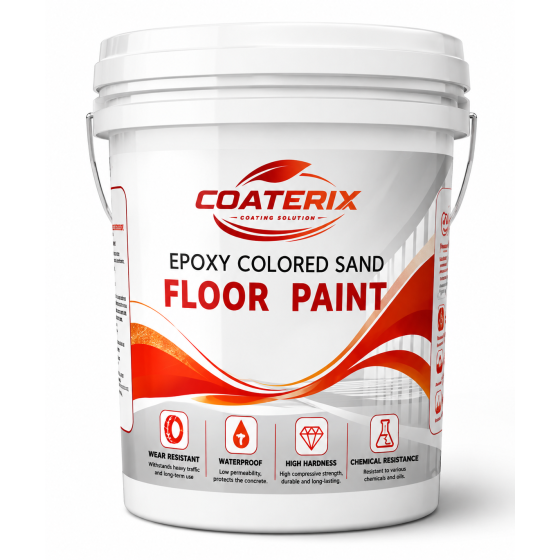 Epoxy Colored Sand Self-leveling Floor Paint